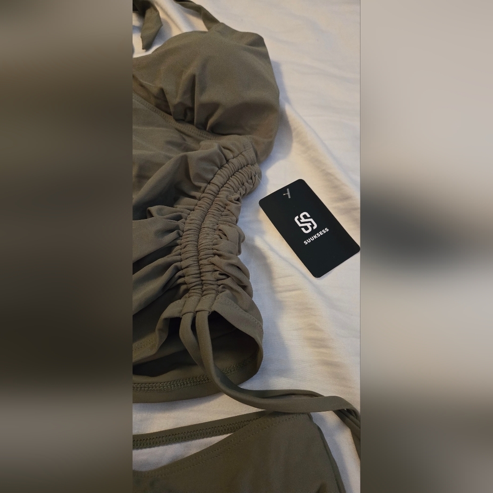 SOLD SUUKSESS Halter Tankini Bathingsuit #413 - Picture 14 of 15